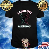 I Axolotl Questions Vintage Retro T-Shirt