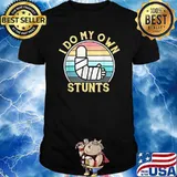 I Do My Own Stunts Broken Arm Get Well For Kids T-Shirt