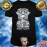 I hold a beast an angel and a madman in me its your choice on who you meet skull shirt
