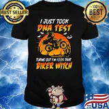 I Just Took DNA Test turns out im 100 percent that biker witch blood moon shirt