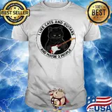 I Like Cats And Guitars And Maybe 3 People shirt