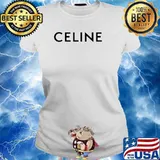 I Love CELINE fashion T-Shirt Ladies tee