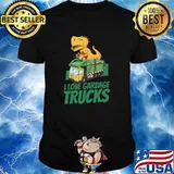 I Love Garbage Trucks T-Shirt