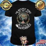 I'm Mostly Peac Love And Light And A Little Go Find Yourself Native Tree Shirt