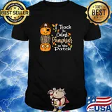 I Teach The Cutest Pumpkins In The Patch Leopard For Teacher T-Shirt