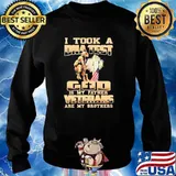 I tool a DNA test god is my father veterans are my brothers s Sweater