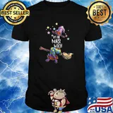 Im The Nurse Witch Halloween Broom T-Shirt