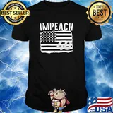 Impeach 46 Biden Republican American Flag Shirt