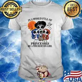 In A World Full Of Princesses Be A Tim Burton Girl Blood Moon T-Shirt