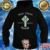 Irish pride loyalty respect honor cross s Hoodie
