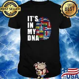 It's In My DNA Latino Pride Hispanic Heritage Month T-Shirt