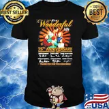 It’s a wonderful life 75th anniversary thank you for the memories signatures shirt