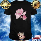 Japanese Art Lotus Flower T-Shirt
