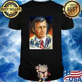Jean Paul Belmondo painting portrait T-Shirt