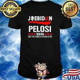 Joe Biden Pelosi 2024 let us take a stab at it shirt