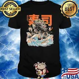 Jummy Black Sushi Dragon Shirt