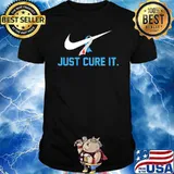 Just cure it nike Cancer Awareness shirt