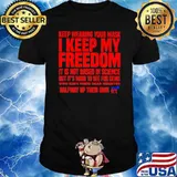 Keep wearing your mask i keep my freedom it is not based in science but its hard to see for dems halfway up their own shirt