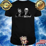 Kennedy Donald Trump US President Signature T-Shirt