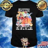 Led-zeppelin 53th Anniversary 1968 – 2021 Thank You For The Memories Signature shirt