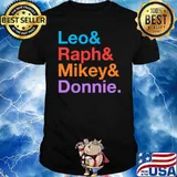 Leo and raph and mikey and donnie shirt
