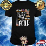 Librarian Trick or Read Library Event Halloween Book Lovers T-Shirt