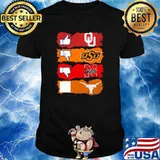 Like Oklahoma sooners Oklahoma state cowboys nebraska shirt