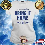 Los Angeles Dodgers Bring It Home 2021 Postseason s Ladies tee
