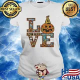 Love Star Trek Pumpkin Halloween Shirt Ladies tee