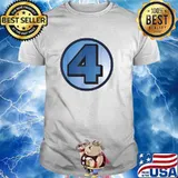 Marvel Fantastic Four Super Hero Logo Costume T-Shirt