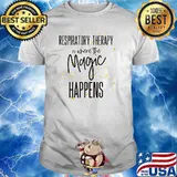 Matching Respiratory Therapy Is Where The Magic Happens CRT T-shirt