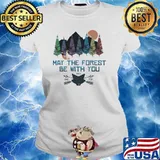 May the force be with you sun one red fox s Ladies tee