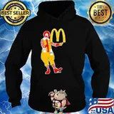 Mcdonalds logo with clown s Hoodie