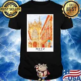Metz France Travel Art Painting shirt