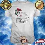 Mexican Girl Unbreakable Strong Woman Mexico Flag T-Shirt