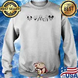 Mickey mouse and goofy and donald duck s Sweater