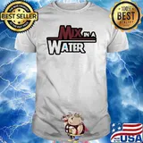 Mix in a water T-shirt