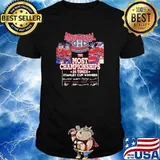 Montreal The Most Championships 24 times stanley cup winners signatures shirt