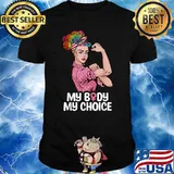My Body My Choice Tie-Dye Women Right Reproductive Rights T-Shirt