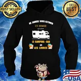 Ne jamais sous estimer un homme qui aime le camping car et les livres camping s Hoodie