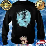 Nefarious nebula blue darth vader star wars s Sweater