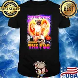 Never mind the witch beware of the Pug Halloween shirt