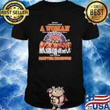 Never underestimate a woman who understands football and loves Denver Broncos shirt