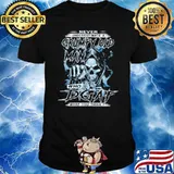 Never Understimate A Grumpy Old Man Who DGAF What You Think Skull Shirt
