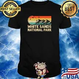 Nice hiking & Camping Lover Retro Style White Sands National Park T-Shirt