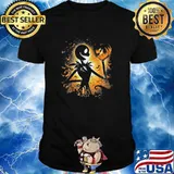 Nightmare Christmas Before Jack Skellington Halloween Creepy T-Shirt