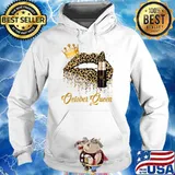 October Queen Leopard Lips T-Shirt Hoodie