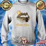 October Queen Leopard Lips T-Shirt Sweater