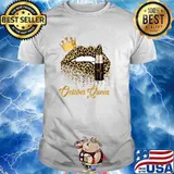 October Queen Leopard Lips T-Shirt