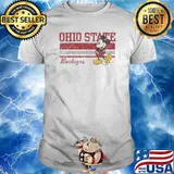 Ohio State Buckeyes Mickey Mouse Ivory Shirt